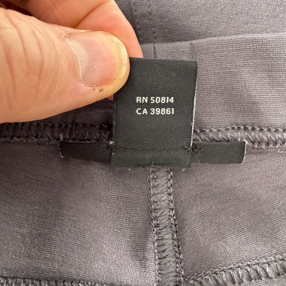 Tahari Elements Women's L Pull On Casual Dress Capri Pants Grey High-Rise Office - Picture 7 of 16